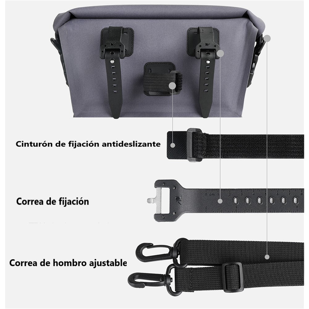 Alforja delantera para bicicleta - Bicleria