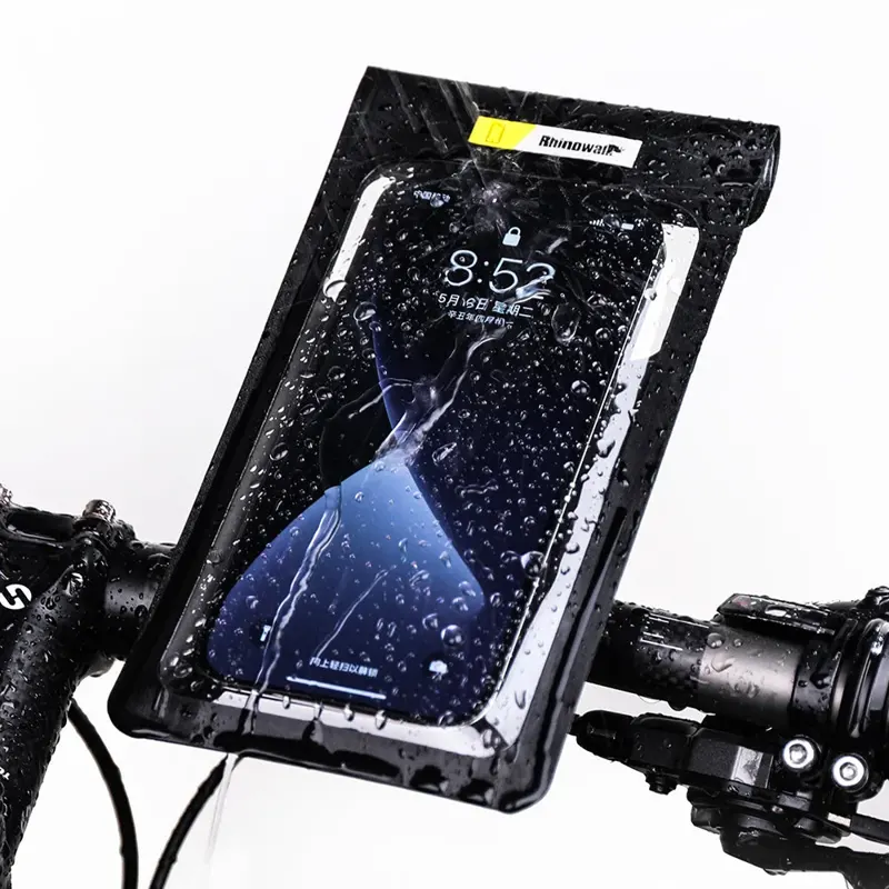 Funda impermeable de celular para bicicleta